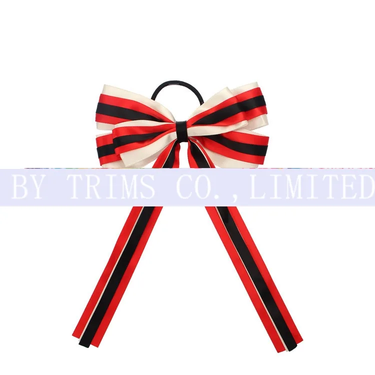 Our Cheerleader Head Flower Double Bow Headdress Hair Adorn supplied by BY Boyuan