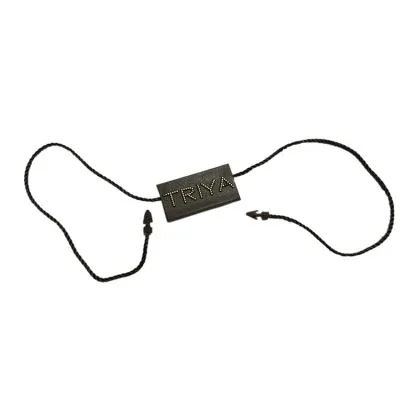 Personalized Plastic Garment Hang Tag String Seal for Swimwear supplied by BY Boyuan