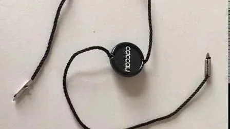 Plastic Hang Tag Seal String with Loop Waxed Thread supplied by BY Boyuan