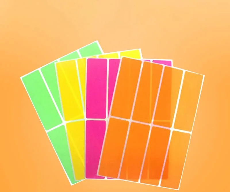 Processing Custom Rectangular Color Stickers Warehouse Warehousing Logistics Worker Self Adhesive Stickers and Labels 2 supplied by BY Boyuan