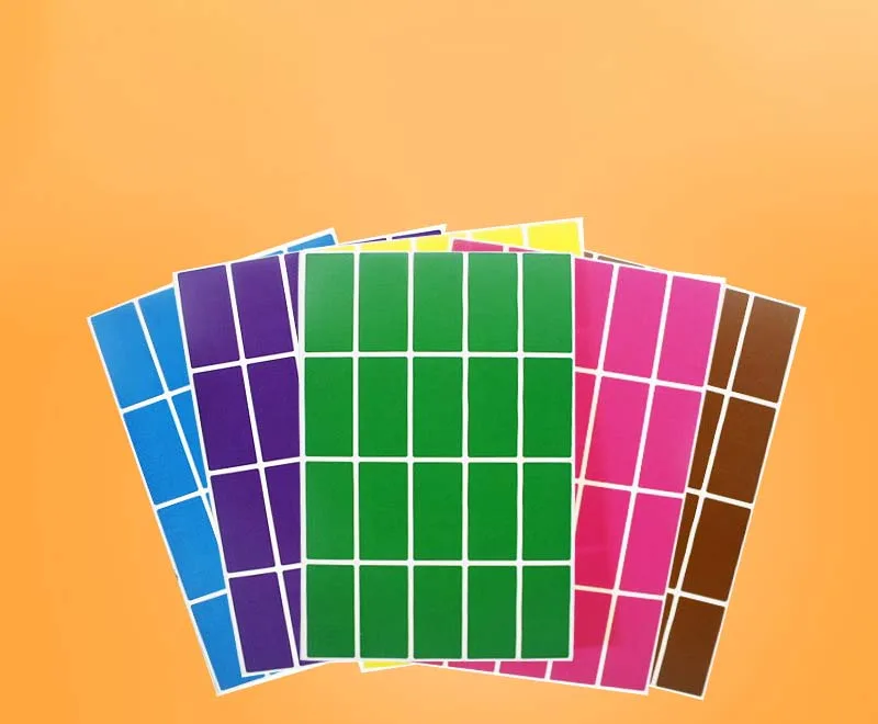 Processing Custom Rectangular Color Stickers Warehouse Warehousing Logistics Worker supplied by BY Boyuan