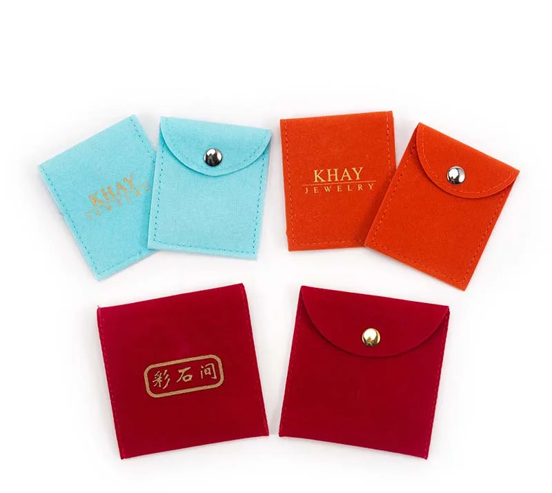 Shenzhen Customize Flip Bags Jewelry Snap Double-sided Flannel Silk supplied by BY Boyuan