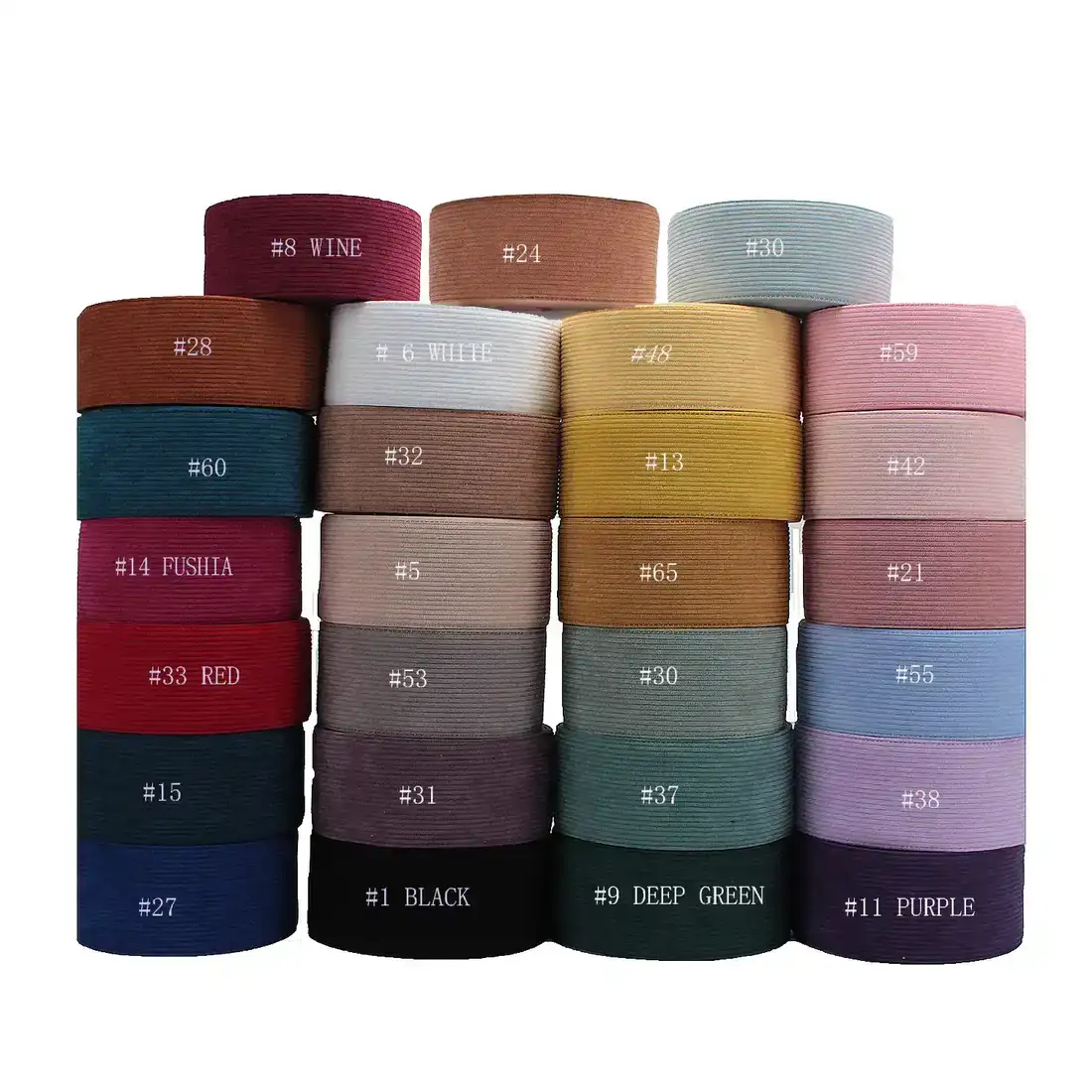 7.5cm Wide Knitted Corduroy Surface Fine Pit Strip Imitation supplied by BY Boyuan