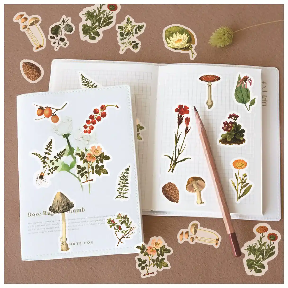 And Paper Hand Account Sticker Package 40 Pieces Self Adhesive Stickers and Labels 2 supplied by BY Boyuan