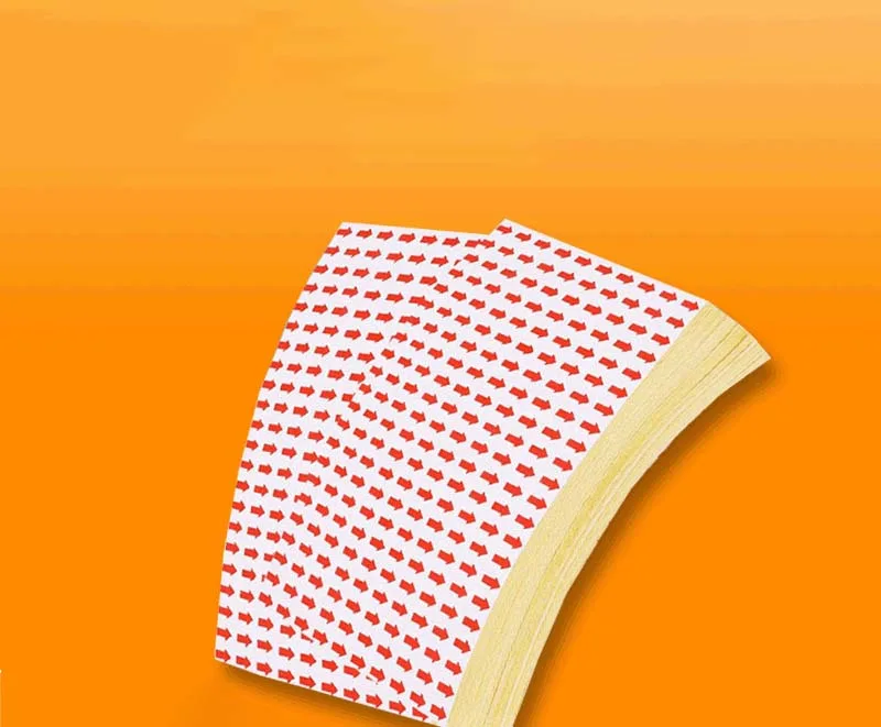Arrow Sticker Defective Product Rework Mark Red Label Identification supplied by BY Boyuan