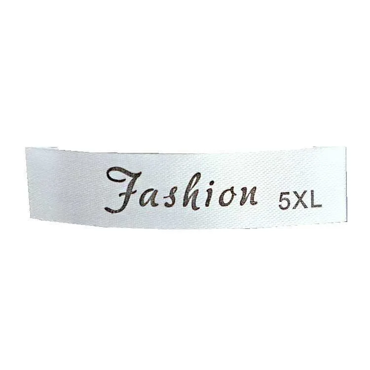 Collar Label General Cloth Ribbon Mark with Code Trademark supplied by BY Boyuan