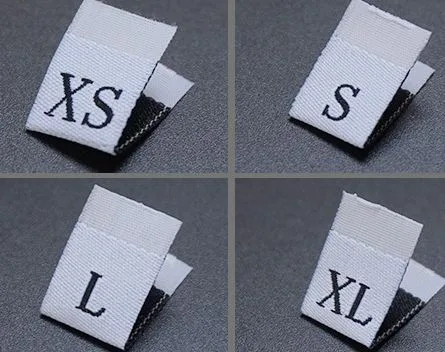 Water Washing Label Ingredient Clothing Trademark Code supplied by BY Boyuan