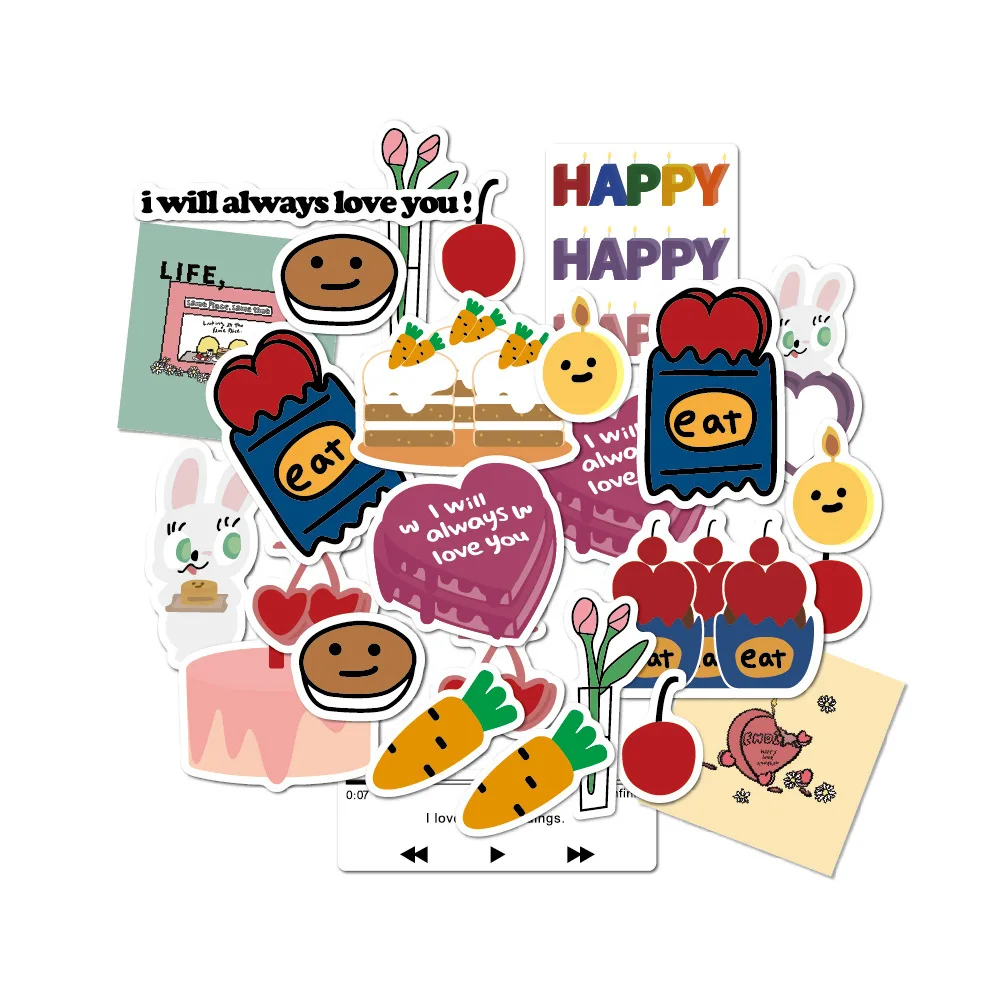 Korean Ins Nana Ou-yang Cute Girl Heart Book Material supplied by BY Boyuan
