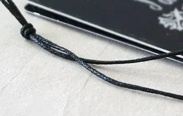 1mm Wax Rope 30cm Long Tag Label Line Hand-knotted supplied by BY Boyuan