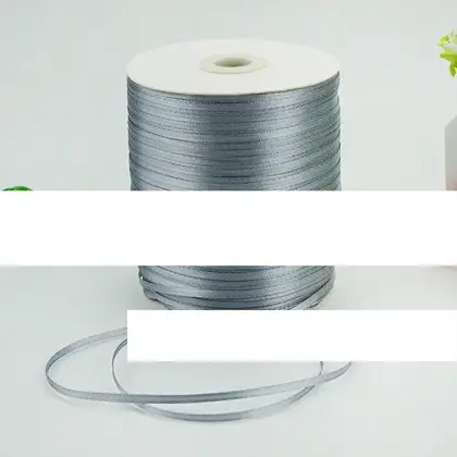 3mm Thin Ribbon Fabric Tag Rope Christmas Tree Bundle detail view 3