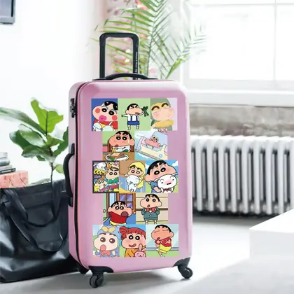 54 Cute Cartoon Crayons Small Sticker Luggage Rod Box detail view 3