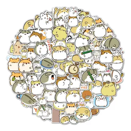 600 Cute Unicorn Colomi Cartoon Stickers Graffiti Waterproof Luggage detail view 2