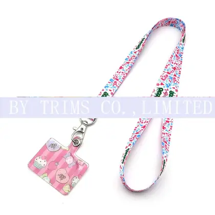 Adjustable Mobile Phone Lanyard Card Hanging Neck Rope Patch detail view 3