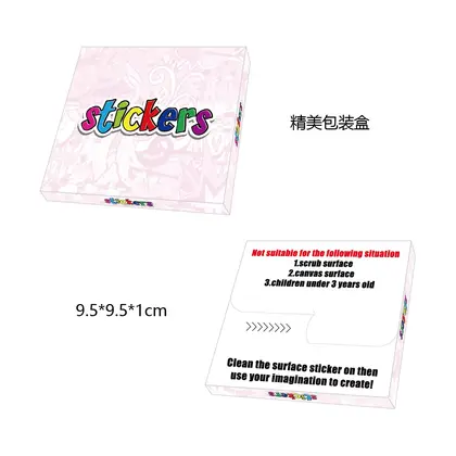 All 50 Luggage Guitar Stickers PVC Graffiti Singer Billie detail view 2