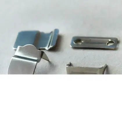 Alloy Trousers Button Metal Hook Two-legged Buckle Briefs Iron supplied by BY Boyuan