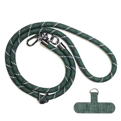 Messenger Phone Lanyard Polyester Braided Strap Mobile detail view 2
