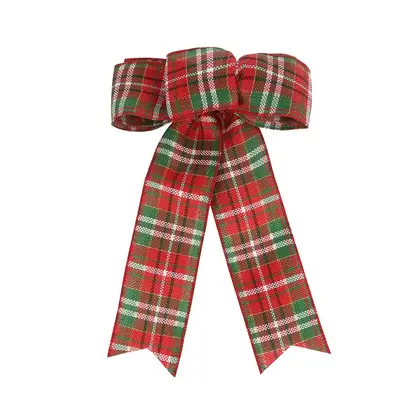 Christmas Bow Scene Decoration Ribbon Gift Flower Box Accessories detail view 2