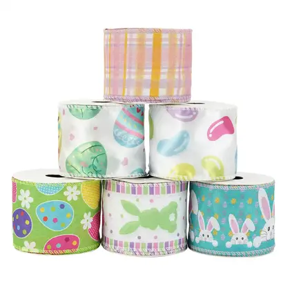 Wire Edge Khao Ke with Gift Wrapping Ribbon Easter detail view 2
