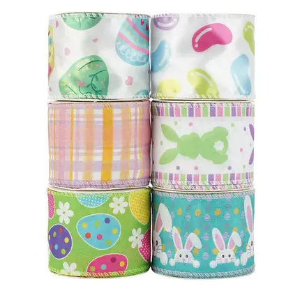 Wire Edge Khao Ke with Gift Wrapping Ribbon Easter detail view 3