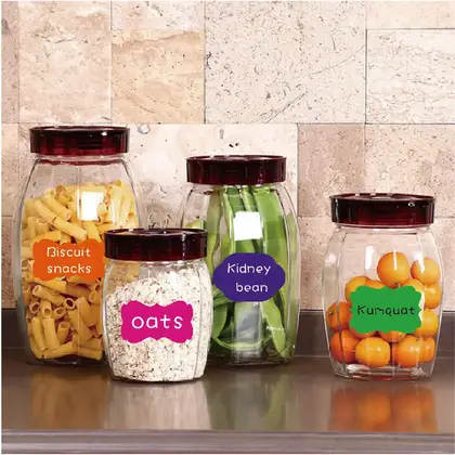 Removable Waterproof Color Creative Kitchen Sticker Pantry Label 11 supplied by BY Boyuan