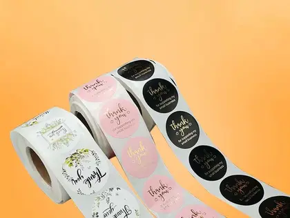 Self Adhesive Stickers and Labels produced by BY Boyuan