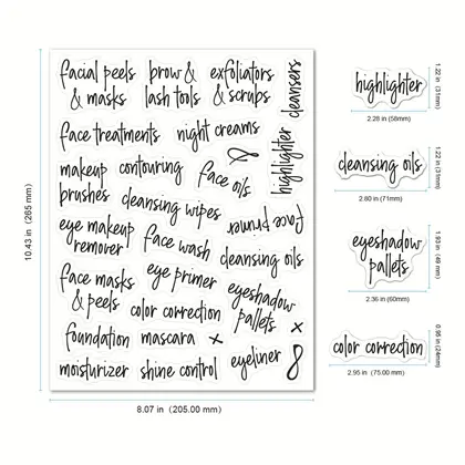 Bathroom Can Label 189 Black Storage Classification Waterproof Wash detail view 3