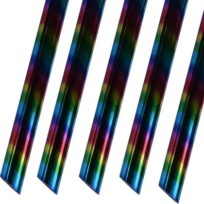 Black Fabric Anodized Aluminum Washable Bronzing Paper Support Sample detail view 2