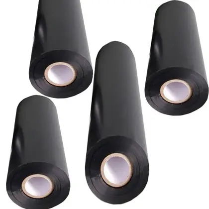 Black Fabric Anodized Aluminum Washable Bronzing Paper Support Sample supplied by BY Boyuan