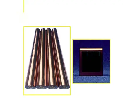 Brushed Coffee-colored Stamping Paper Anodized Aluminum Heat-resistant Alcohol-resistant Scratch-resistant supplied by BY Boyuan