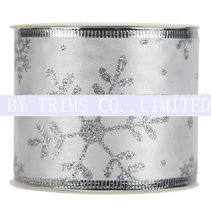Christmas Ribbon Crease Edge Holiday Decoration Cake Box Gift detail view 2