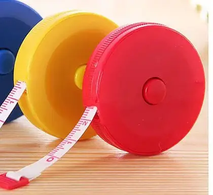 Cloth Ruler Telescopic Plastic Tape Measure Clothing Soft Small detail view 2