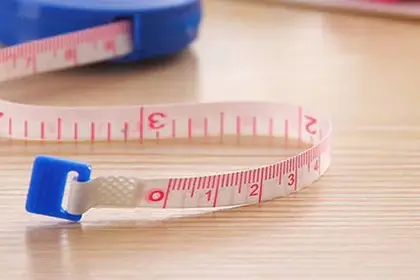 Cloth Ruler Telescopic Plastic Tape Measure Clothing Soft Small detail view 3