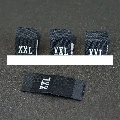 Clothing Code Mark Size English High Density Super Cut detail view 2