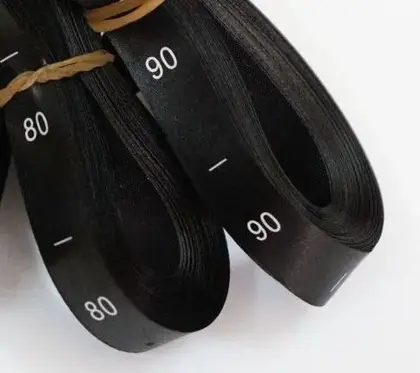 Clothing Code Mark Size Silk Screen Printing Black Digital detail view 2