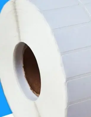 Coated Paper Label Self-adhesive Wash Water Mark Sticker Ribbon supplied by BY Boyuan