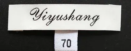 Code Standard Children's Number 80 Satin Ribbon 90 Cut detail view 2