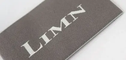 Collar Label Custom Cloth Woven Wash Water Children's Clothing detail view 2