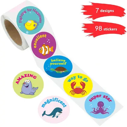 Creative Teaching Reward Stickers That Support the Printing detail view 3