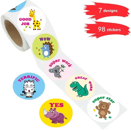 Creative Teaching Reward Stickers That Support the Printing detail view 2