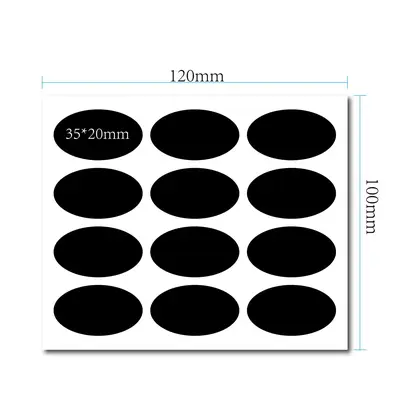 38mm Blackboard Sticker Easily Erasable Waterproof Portable Fragrance Storage detail view 2