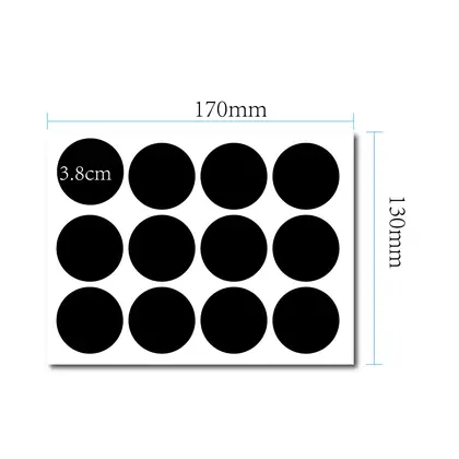 Blackboard Sticker Adhesive Waterproof Large Bottle Seasoning Label Can detail view 2