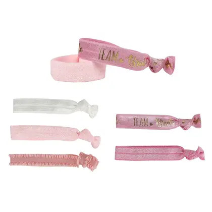 Exclusive for Bride Elastic Wrap Sideband Custom Hair Band detail view 3