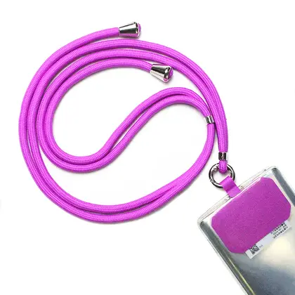 Style Universal Mobile Phone Lanyard Hanging Neck Patch Polyester detail view 3
