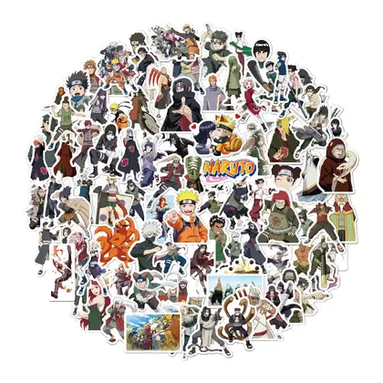 Japanese Station 600 Naruto Animation Luggage Laptop Stickers detail view 3
