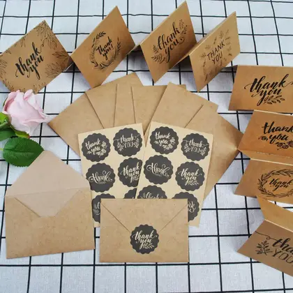 Products Thank You Cards Baking Flowers After-sales Service Simple detail view 3