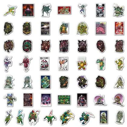 Ninja Turtle Stickers 100 Cartoon Graffiti Suitcase Cup Computer detail view 2