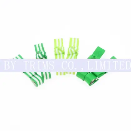 St. Patrick's Day Hoop Green Carnival Hair Buckle Irish detail view 2