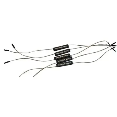 Custom Plastic Hanging String Tag supplied by BY Boyuan