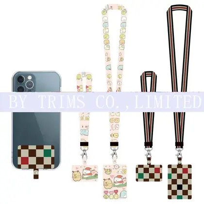 Adjustable Mobile Phone Lanyard Back Sticker Clip Gasket Anti-lost detail view 2