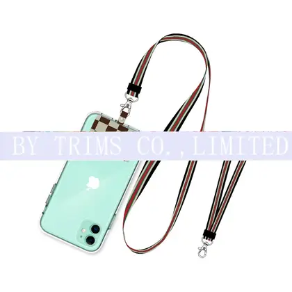 Adjustable Mobile Phone Lanyard Back Sticker Clip Gasket Anti-lost supplied by BY Boyuan